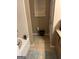 Bathroom features tiled flooring and a vanity with granite countertop at 45 Oak Wood Lane, Covington, GA 30016