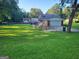 Brick home with a two-car garage and well-manicured lawn at 3211 Rockview Dr, Lithonia, GA 30038