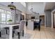 Eat-in kitchen featuring a center island and stainless steel appliances at 1074 Glenloch Rd, Roopville, GA 30170