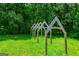 The cleared land is ready for development featuring a series of triangle structures in the grass at 1074 Glenloch Rd, Roopville, GA 30170