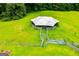 Covered livestock shelter with fencing, perfect for protecting animals from the elements at 1074 Glenloch Rd, Roopville, GA 30170