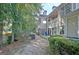 View of back of the property, with lush green trees at 504 Ridgelake Dr, Peachtree City, GA 30269