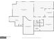 Detailed basement floorplan showing dimensions of finished and unfinished spaces, stairs, and closets at 140 Silvermere, Fayetteville, GA 30215