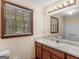 Cozy bathroom with an undermount sink and natural lighting at 25 Ridgeview Dr, Jonesboro, GA 30236