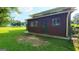 Backyard with grass and fenced-in lawn at 1527 Patricia Dr, Morrow, GA 30260