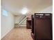 The basement features stairs, bunk beds, and a versatile area for various activities, making it an ideal space at 1527 Patricia Dr, Morrow, GA 30260