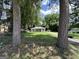 View of the front of the house on a lot with grass and trees at 1597 Joseph E Boone Nw Blvd, Atlanta, GA 30314