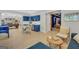 Entertain in this bright room with a kitchenette, pool table, and a casual sitting area with comfortable furniture at 100 Castlebrook Chase, Tyrone, GA 30290