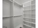 Bright walk-in closet with ample shelving and hanging space at 100 Castlebrook Chase, Tyrone, GA 30290