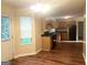 Kitchen with nice cabinets, countertops, and fixtures at 2561 Lancewood Ln, Lithonia, GA 30035