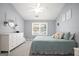 Comfortable bedroom with modern furniture and soft carpet at 8340 Highway 54, Sharpsburg, GA 30277