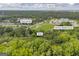 Aerial view showcasing the home's proximity to Morrow Middle School and Atlanta skyline at 2164 Old Rex Morrow Rd, Morrow, GA 30260