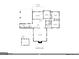 Home floor plan showing layout of the rooms including bedrooms, bathrooms, and living spaces at 2164 Old Rex Morrow Rd, Morrow, GA 30260