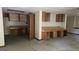 Open basement with extensive cabinet and counter space, ideal for customization at 1448 Se Hillside Place, Conyers, GA 30094
