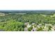 Beautiful aerial view of homes and the surrounding lush green trees and foliage at 320 Silverbell Ln, Sharpsburg, GA 30277