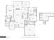 Detailed floor plan showcasing the layout of the rooms, including the kitchen, bedrooms, and bathrooms at 320 Silverbell Ln, Sharpsburg, GA 30277
