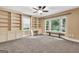 Bonus room features a bay window and built-in shelves/cabinets at 123 Eva Ln, Stockbridge, GA 30281
