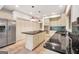 Well-appointed kitchen featuring a center island, stainless steel appliances, and lots of storage space at 123 Eva Ln, Stockbridge, GA 30281