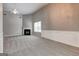 Large living room with new carpet, a fireplace and a ceiling fan at 1735 Deer Crossing Cir, Jonesboro, GA 30236
