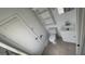 Small bathroom with standard toilet and vanity at 8436 Magnolia Dr, Jonesboro, GA 30238