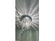 Stylish chandelier featuring crystal accents and decorative ceiling at 8436 Magnolia Dr, Jonesboro, GA 30238