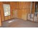 Unfinished basement with insulated walls, concrete floors, and a window at 195 Twin Oaks Dr, Hampton, GA 30228