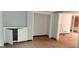 Basement featuring bare walls, with an open closet area and unfinished floor at 2138 Rachael Se St, Atlanta, GA 30315