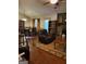 Spacious living and dining area with hardwood floors, fireplace, and natural light at 259 Independence Dr, Jonesboro, GA 30238