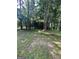 Expansive backyard featuring lush greenery and mature trees, offering ample space and privacy at 4688 Brice Dr, Union City, GA 30291