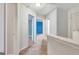 Hallway shot showing bedroom entrances and stairwell at 529 Dasheill Ln, Atlanta, GA 30349