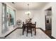 Cozy dining nook featuring a window and natural light at 845 Graeme Dr, Mcdonough, GA 30252