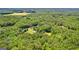 Aerial view of property with home surrounded by lush, mature trees at 152 Bear Creek Rd, Moreland, GA 30259