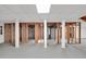 Unfinished basement showing potential for customization, framing, and open layout at 234 Crumbley Rd, Mcdonough, GA 30252