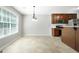 Kitchen area showing dining area with ample space at 1032 Shumard Ln, Mcdonough, GA 30252