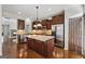 Well-equipped kitchen boasting stainless steel appliances and a center island with granite countertops at 1278 Discover Green Lane Ln # 7, Mableton, GA 30126