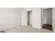 Bedroom with neutral carpet and walk-in closet at 1939 Van Allen Ct, Dacula, GA 30019