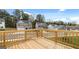View of the surrounding houses and the neighborhood from the back deck at 1939 Van Allen Ct, Dacula, GA 30019