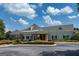 Stunning building exterior with a water fountain and surrounded by beautiful flowers at 591 Clubwood Ct, Marietta, GA 30068