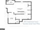 Terrace level floor plan showing a bedroom, bath, recreation room and electrical room at 591 Clubwood Ct, Marietta, GA 30068