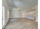 Large living area featuring wood floors, recessed lighting, a ceiling fan and an open layout at 4434 Eastbrook Pl # 59A, Snellville, GA 30039