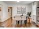 Cozy dining room features a large table and wall art at 1821 Clearwater, Marietta, GA 30067