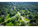 A residential neighborhood with green trees and lawns stretches to the horizon at 508 College St, Bowdon, GA 30108