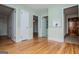 Inviting living room with hardwood floors and neutral paint, creating a warm and welcoming atmosphere at 508 College St, Bowdon, GA 30108