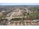 Discover this established neighborhood from above, highlighting its winding streets and mature trees at 2126 Roberts View Trl, Buford, GA 30519