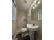 Updated bathroom featuring stylish vanity, new fixtures, and tiled shower at 4329 Parkview Dr, Lithia Springs, GA 30122