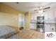 Modern kitchen with white cabinets, stainless steel appliances, and granite countertops at 2101 Newgate, Decatur, GA 30035