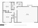 Upper level floorplan details bedroom sizes, closets, laundry room and garage dimensions at 4738 Golod Way, Lithonia, GA 30038