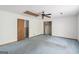 A bedroom with a ceiling fan and closet at 4705 Ernest Dr, Forest Park, GA 30297