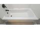 Simple bathtub with modern hardware at 6005 Crowley Dr, Douglasville, GA 30135