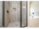 New bathroom with luxurious tiled shower and glass door at 6005 Crowley Dr, Douglasville, GA 30135